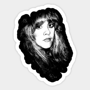 stevie nicks 80s Sticker